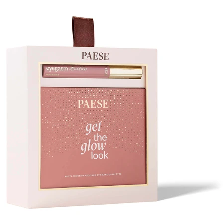 Набір Paese Double Glow Look, подвійна туш із сироваткою, Eyegasm, 8 мл + багатофункціональна палетка для макіяжу обличчя та очей, 1 штука: ціни та характеристики