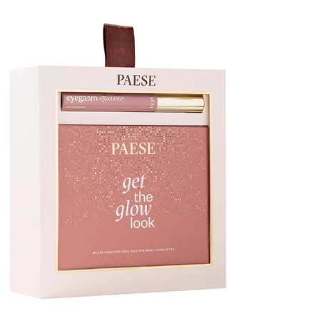 Набір Paese Double Glow Look, подвійна туш із сироваткою, Eyegasm, 8 мл + багатофункціональна палетка для макіяжу обличчя та очей, 1 штука: ціни та характеристики