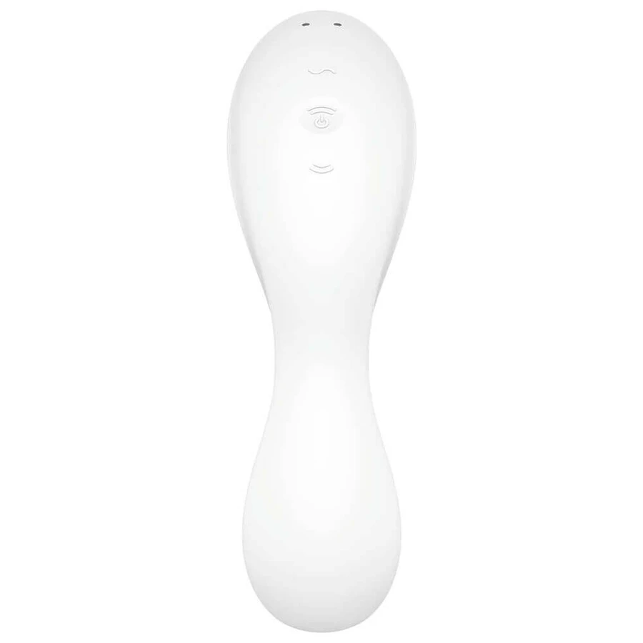 Satisfyer Curvy Trinity 5+, вібратор, білий, 1 шт.: ціни та характеристики