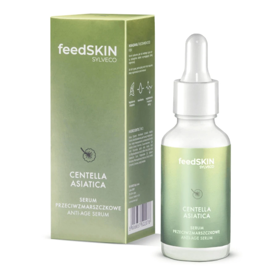 Sylveco FeedSkin Centella Asiatica, сироватка проти зморшок з центеллою азіатською, 30 мл: ціни та характеристики