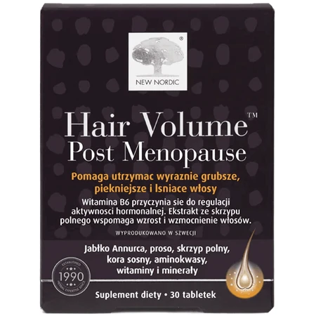 New Nordic Hair Volume Post Menopause, 30 таблеток: цены и характеристики