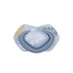 Canpol Babies, пустушка, силіконова, симетрична, золото, синя, 0-6 місяців, 2 шт.