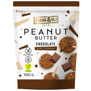 Frank&Oli Peanut Buttter, мини-печенье, шоколад, 100 г