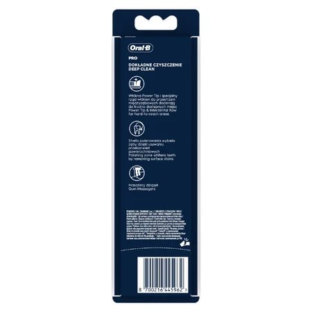 Oral-B Pro-Clean, зубная щетка, средняя, 2 штуки: цены и характеристики