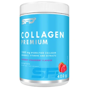 SFD Collagen Premium, клубнично-малиновый вкус, 400 г