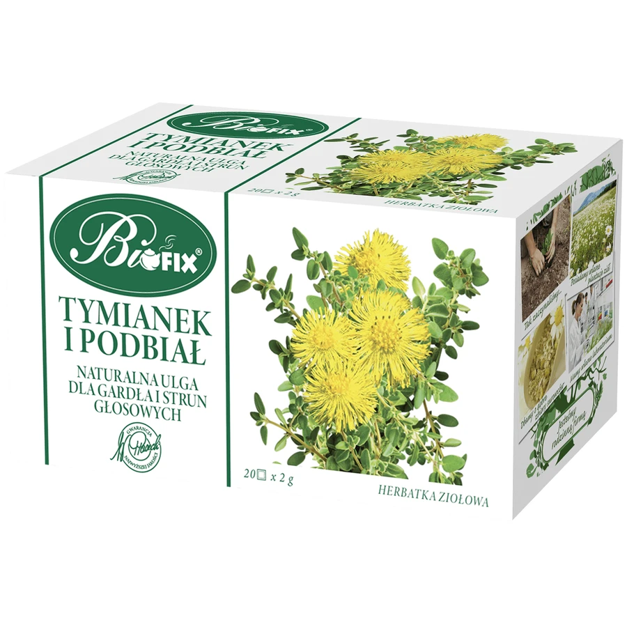 Bi Fix Чабрец и лапчатка, травяной чай, 2 г x 20 пакетиков: цены и характеристики