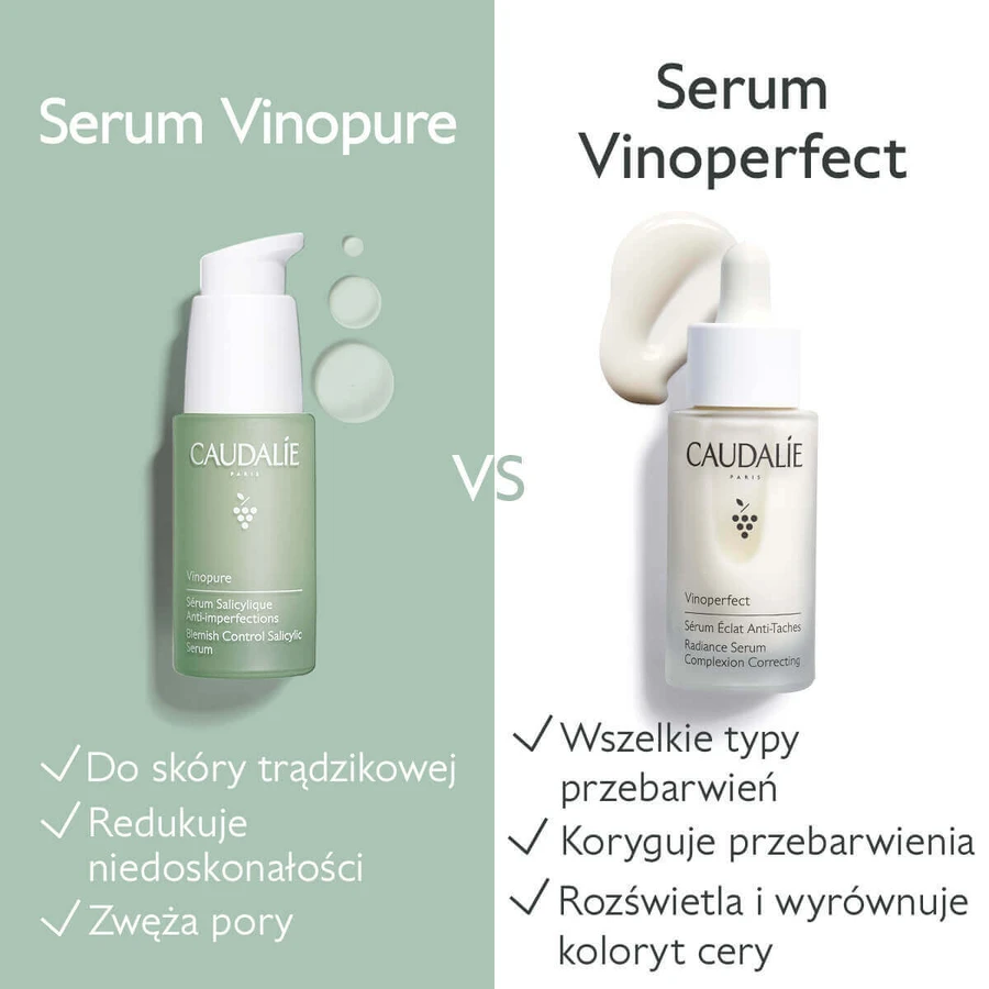 Caudalie Vinopure, сироватка з саліциловою кислотою від недосконалостей, 30 мл: ціни та характеристики