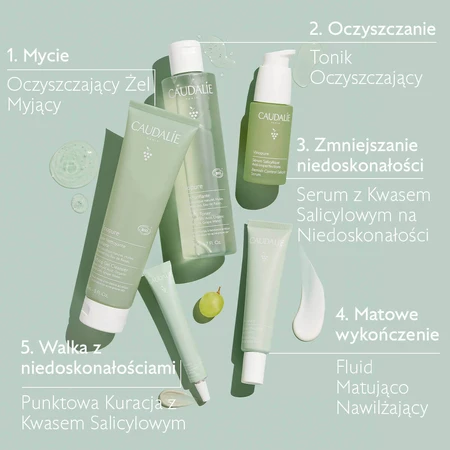 Caudalie Vinopure, сироватка з саліциловою кислотою від недосконалостей, 30 мл: ціни та характеристики