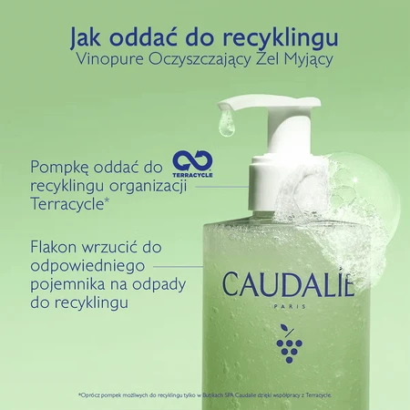 Caudalie Vinopure, гель для вмивання обличчя, що очищає, для шкіри, схильної до акне, 385 мл: ціни та характеристики