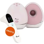 Momini TwinHarmony, електронний молоковідсмоктувач, подвійний, 4-фазний, бездротовий + LittleCare, інфрачервоний термометр безкоштовно: ціни та характеристики