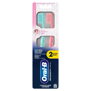 Oral-B Pro-Sensi Clinical, зубна щітка, екстра м'яка, 2 шт.
