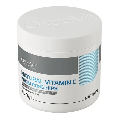 OstroVit Natural Vitamin C from Rose Hips, натуральний вітамін С з шипшини, 300 г: ціни та характеристики