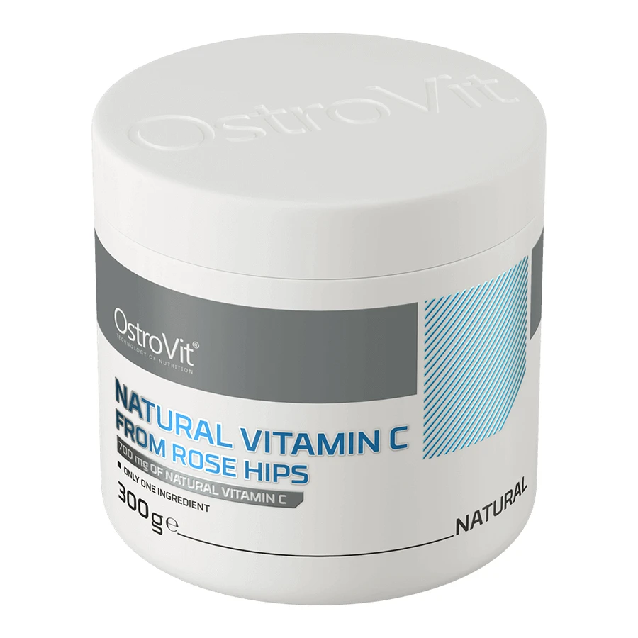 OstroVit Natural Vitamin C from Rose Hips, натуральний вітамін С з шипшини, 300 г: ціни та характеристики