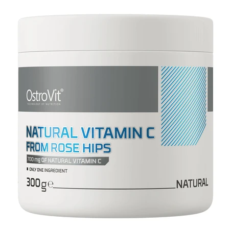 OstroVit Natural Vitamin C from Rose Hips, натуральний вітамін С з шипшини, 300 г: ціни та характеристики