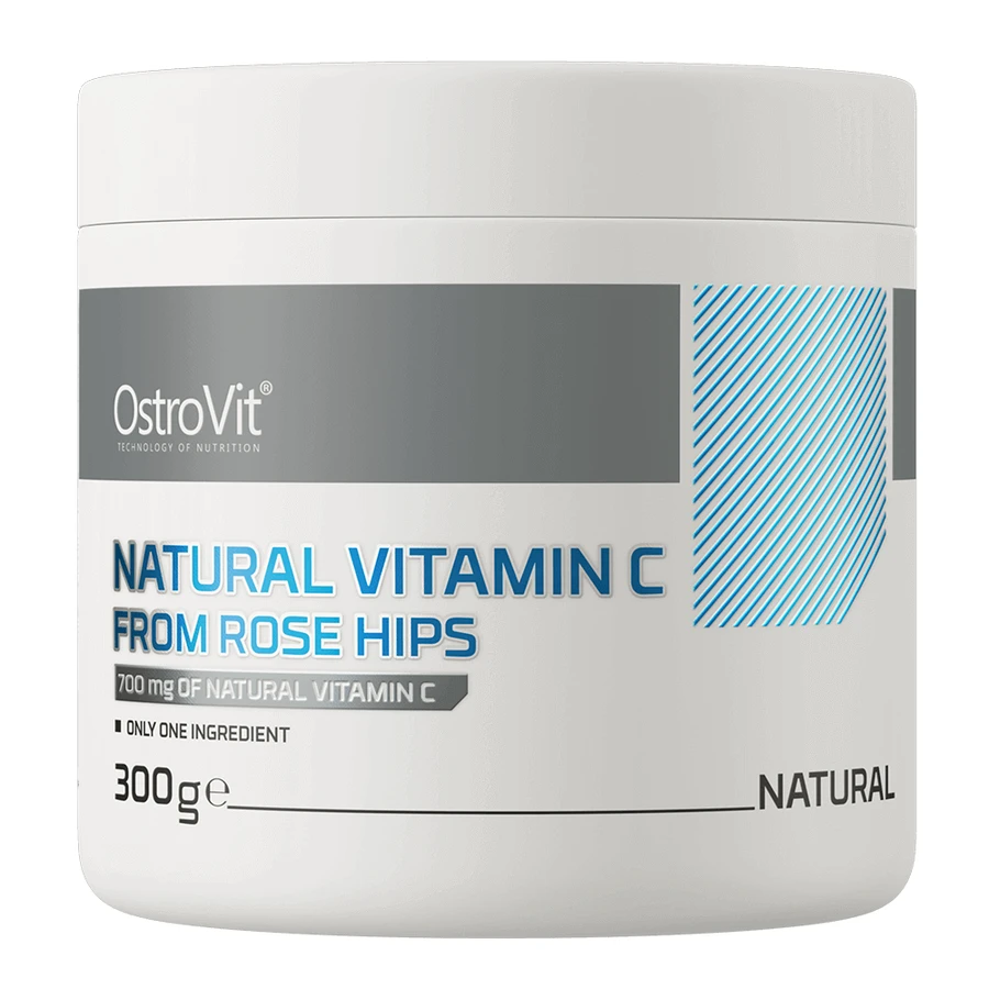 OstroVit Natural Vitamin C from Rose Hips, натуральний вітамін С з шипшини, 300 г: ціни та характеристики