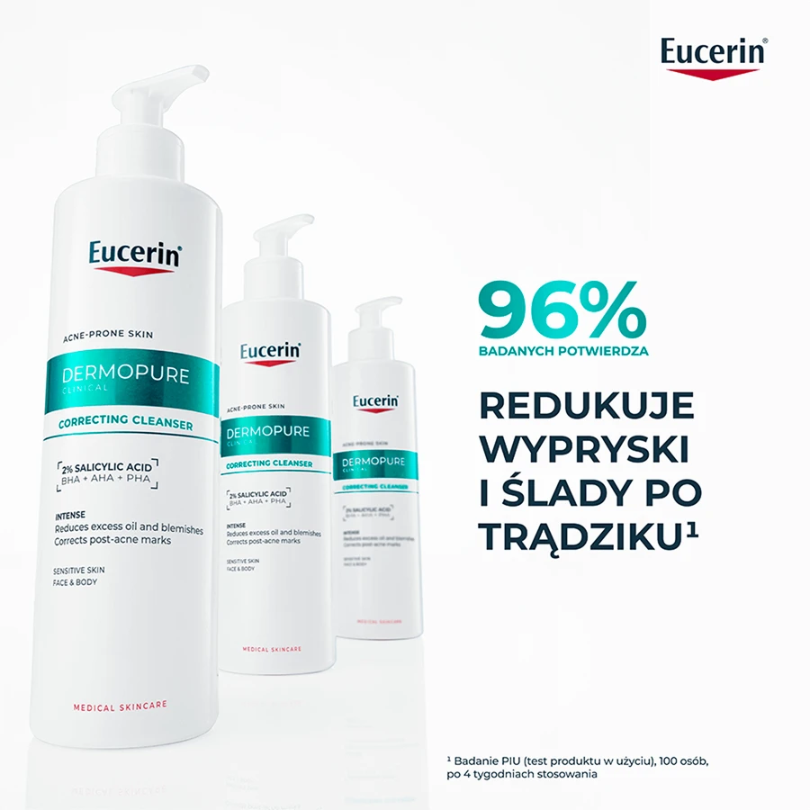 Eucerin DermoPure Clinical, гель для лица и тела, устраняющий несовершенства, 400 мл: цены и характеристики
