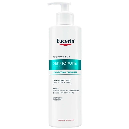 Eucerin DermoPure Clinical, гель для лица и тела, устраняющий несовершенства, 400 мл: цены и характеристики