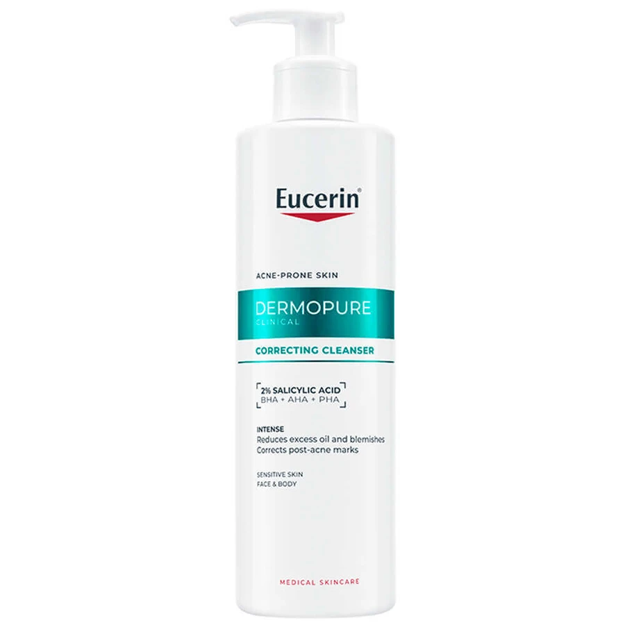 Eucerin DermoPure Clinical, гель для лица и тела, устраняющий несовершенства, 400 мл: цены и характеристики