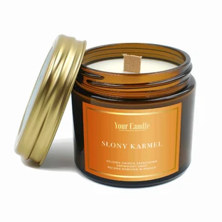 Your Candle Соленая карамель, соевая свеча, 120 мл