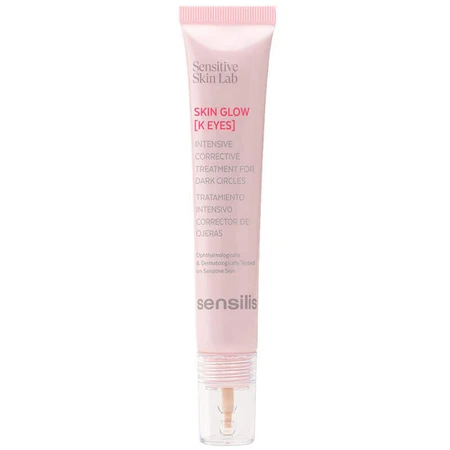 Sensilis Sensitive Skin Lab Skin Glow K Eyes, освітлюючий крем-тіні для повік, 15 мл: ціни та характеристики