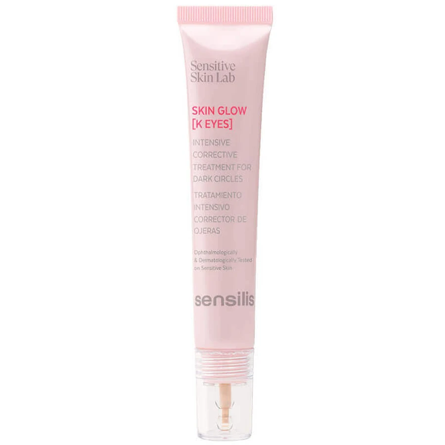Sensilis Sensitive Skin Lab Skin Glow K Eyes, освітлюючий крем-тіні для повік, 15 мл: ціни та характеристики