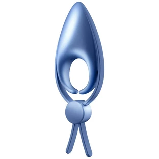 Ерекційне кільце Satisfyer Sniper, вібруюче ерекційне кільце, регульоване, синє