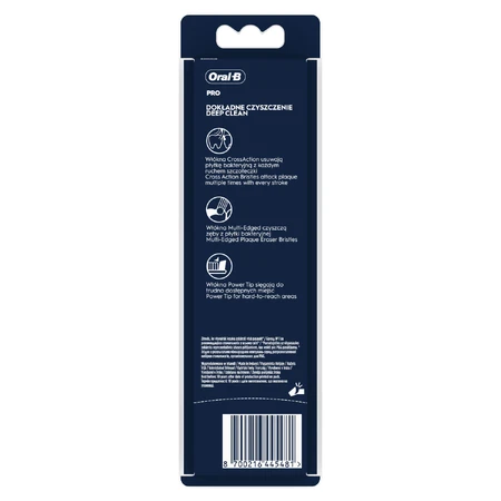 Oral-B Pro-Clean Advanced, зубная щетка, средняя, 2 штуки: цены и характеристики