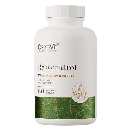 OstroVit Resveratrol VEGE, 60 капсул: цены и характеристики