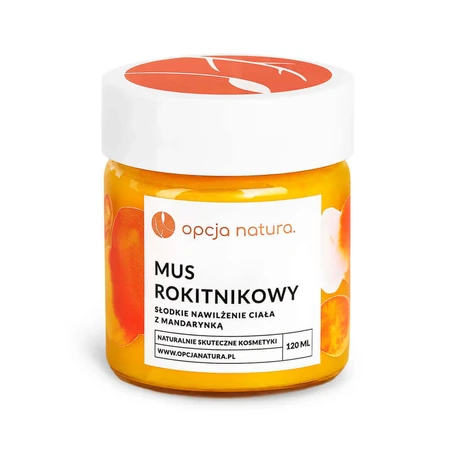 Natura Option, обліпиховий мус для тіла, 120 мл: ціни та характеристики
