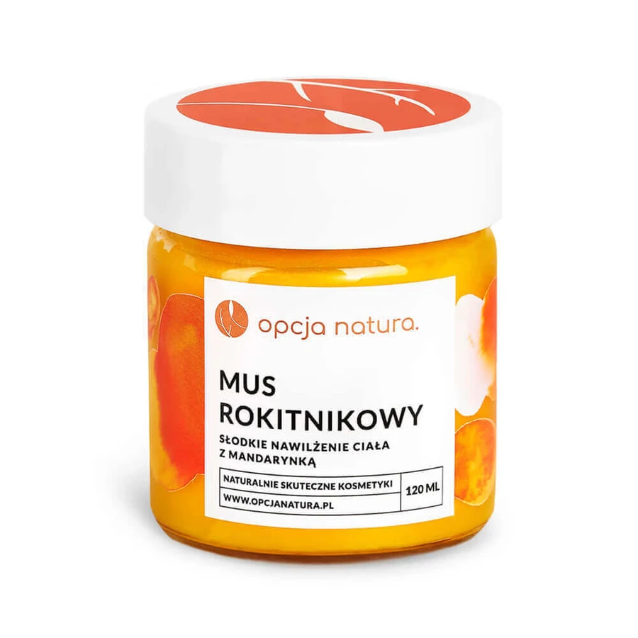 Natura Option, обліпиховий мус для тіла, 120 мл: ціни та характеристики