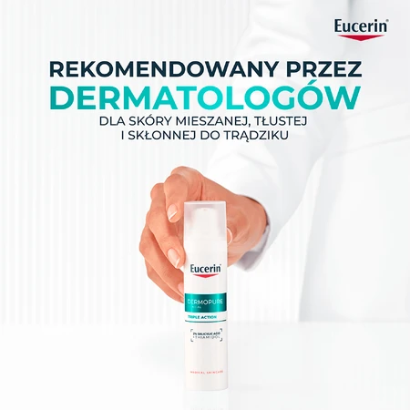 Eucerin DermoPure Clinical Triple Action, сыворотка тройного действия для жирной и склонной к акне кожи, 40 мл: цены и характеристики