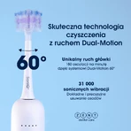 Zent SoniQ+ 60° Dual Motion, звукова ротаційна зубна щітка з обертанням на 60°: ціни та характеристики