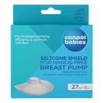 Canpol Babies, силіконова чашка для молоковідсмоктувача Hands-Free, 27 мм, 1 шт.: ціни та характеристики