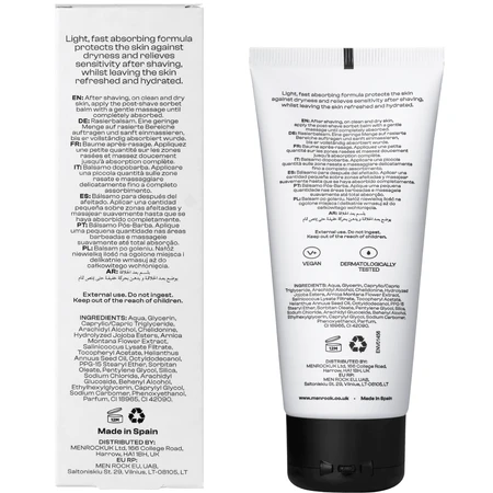 Men Rock After Shave Sorbet, бальзам после бритья, 100 мл: цены и характеристики