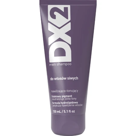 DX2, шампунь чоловічий, зволожуючий і тонізуючий, для сивого волосся, 150 мл: ціни та характеристики