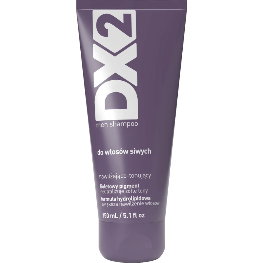 DX2, шампунь чоловічий, зволожуючий і тонізуючий, для сивого волосся, 150 мл: ціни та характеристики