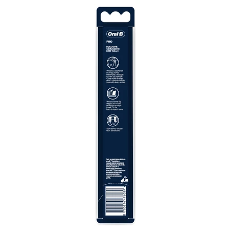 Зубна щітка Oral-B Cross Action Pro-Clean Clinical, середня, 1 шт.: ціни та характеристики