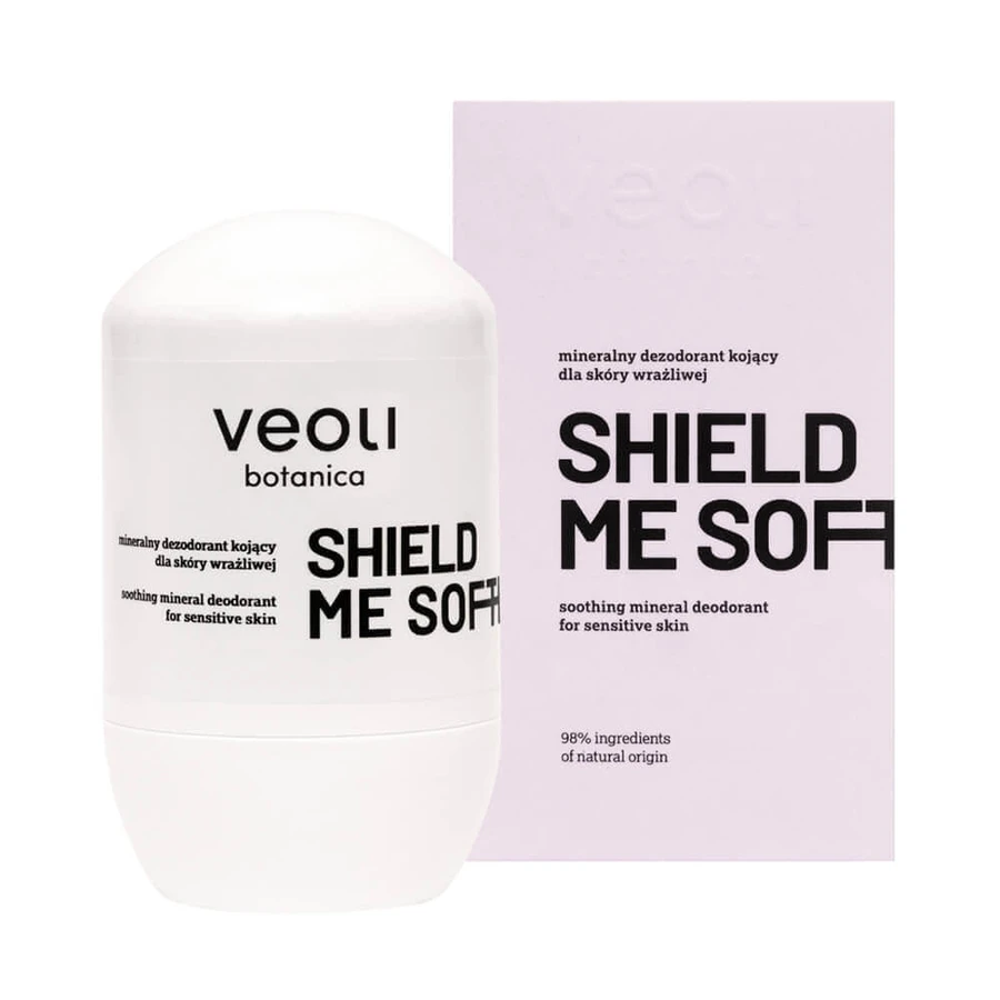 Veoli Botanica Shield Me Softly, минеральный успокаивающий дезодорант для чувствительной кожи, 50 мл: цены и характеристики