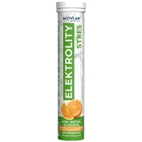 Activlab Pharma Elektrolity Stres, апельсиновый вкус, 20 шипучих таблеток