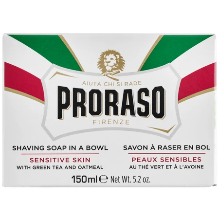 Proraso Sensitive, мыло для бритья, зеленый чай, 150 мл: цены и характеристики