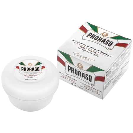 Proraso Sensitive, мыло для бритья, зеленый чай, 150 мл: цены и характеристики