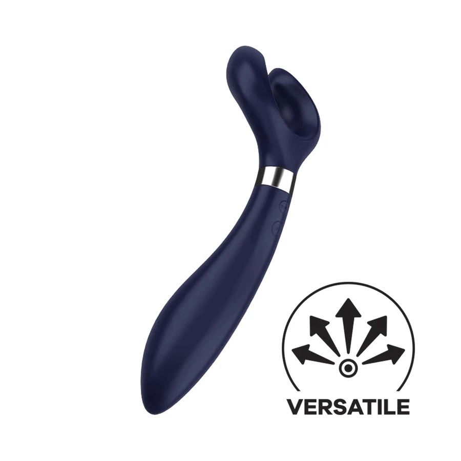 Satisfyer Endless Fun, багатофункціональний вібратор для пар, синій: ціни та характеристики