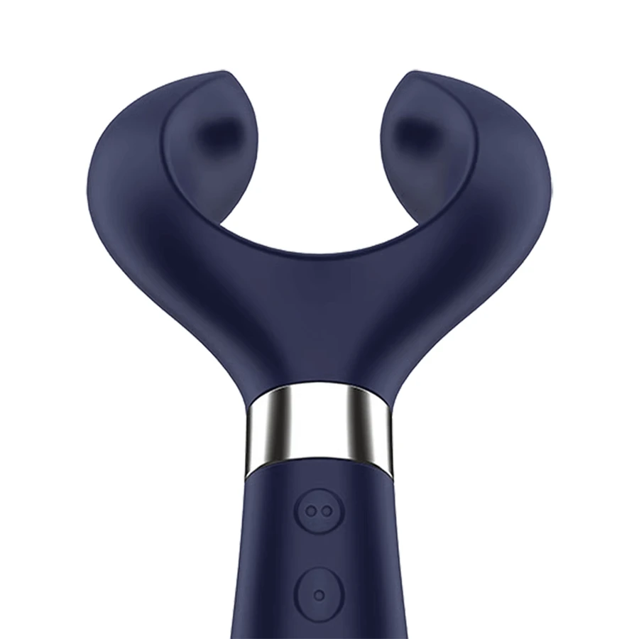 Satisfyer Endless Fun, багатофункціональний вібратор для пар, синій: ціни та характеристики