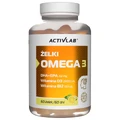 Activlab Pharma Омега 3 гелі, зі смаком лайма та лимона, 60 шт.