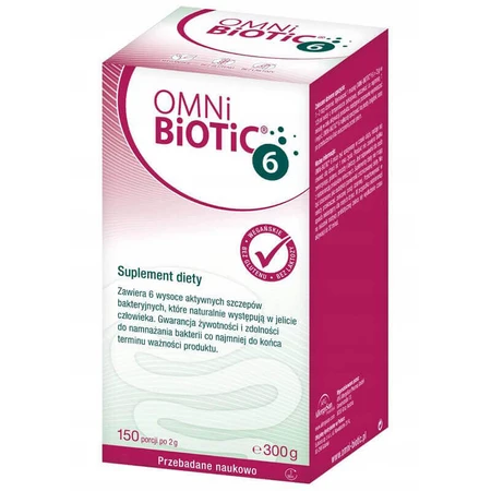 OmniBiotic 6, порошок, 300 г: ціни та характеристики