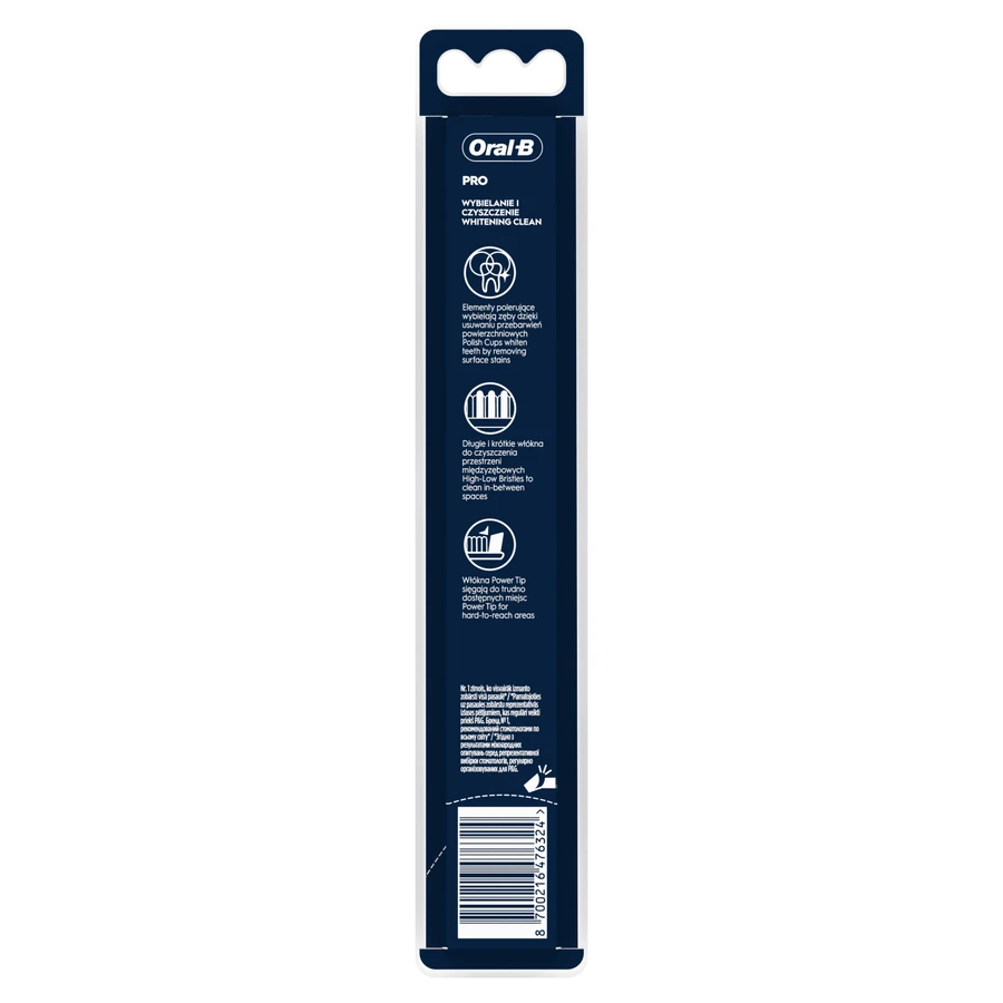Зубна щітка Oral-B Pro-3D White Advanced, середня, 1 шт.: ціни та характеристики