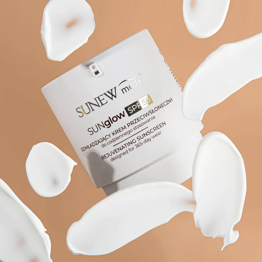 Омолоджуючий сонцезахисний крем SunewMed+ SUNglow SPF 50, 50 мл: ціни та характеристики