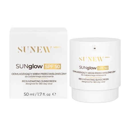 Омолоджуючий сонцезахисний крем SunewMed+ SUNglow SPF 50, 50 мл: ціни та характеристики