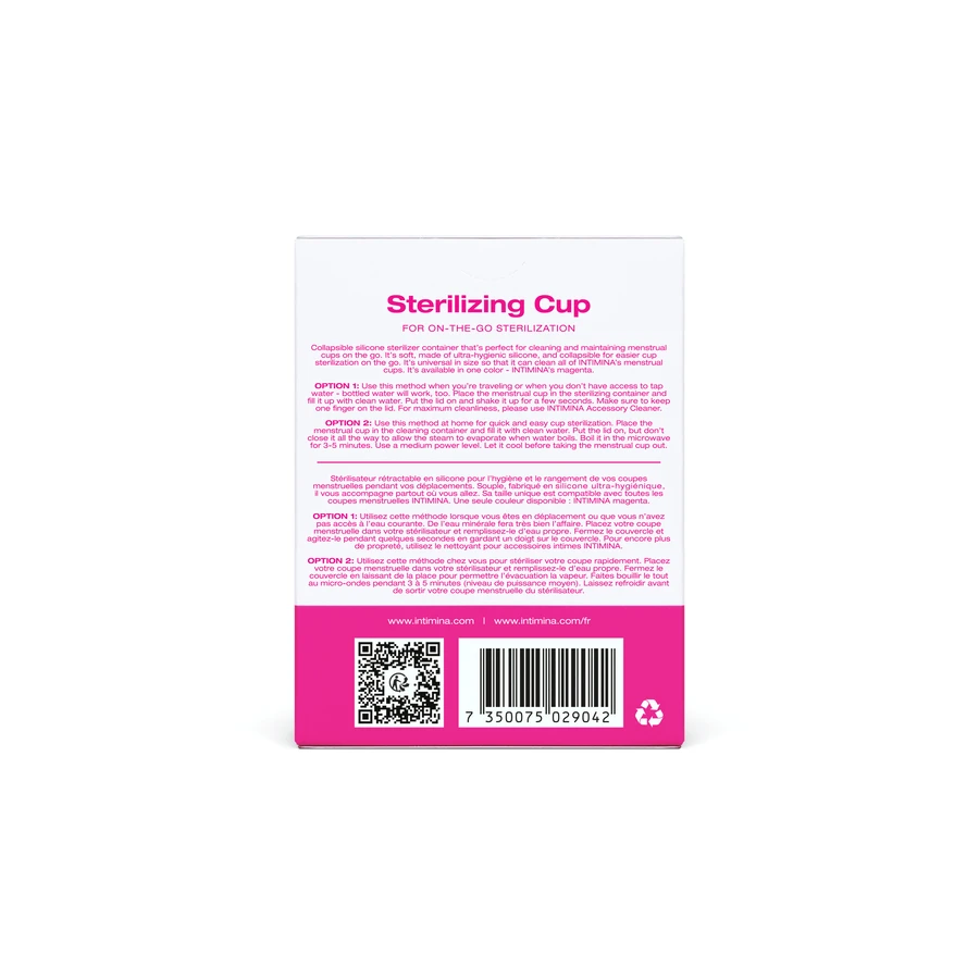 Intimina Sterilizing Cup, стерилизатор менструальных чашек, 1 штука: цены и характеристики