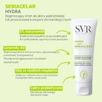 SVR Sebiaclear Creme Hydra, регенеруючий крем для шкіри, схильної до акне, 40 мл + Sebiaclear, гель, 55 мл з косметичкою безкоштовно: ціни та характеристики